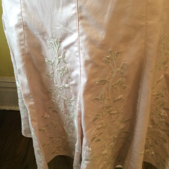 Comme Des Garçons floral-embroidered Full Skirt - Farfetch
